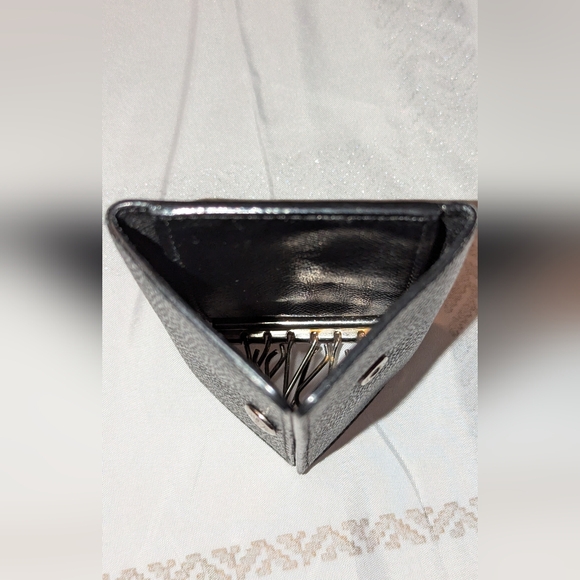 LOUIS VUITTON Damier Graphite Multicles 6 Key Case with COA VGUC - Picture 9 of 13